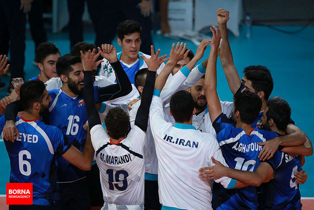 مدال طلای تیم ملی والیبال ایران