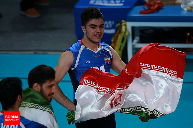 مدال طلای تیم ملی والیبال ایران