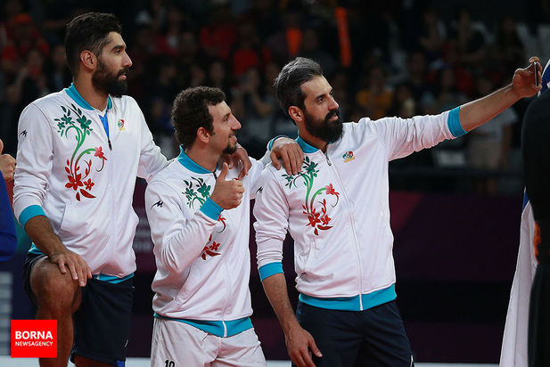 مدال طلای تیم ملی والیبال ایران