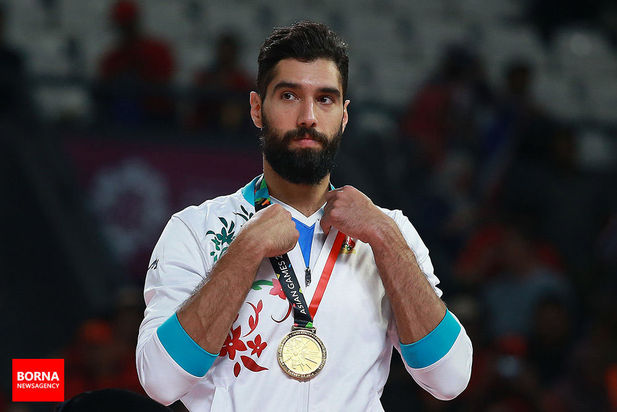 مدال طلای تیم ملی والیبال ایران