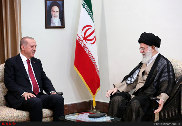 دیدار رؤسای جمهور روسیه و ترکیه با مقام معظم رهبری