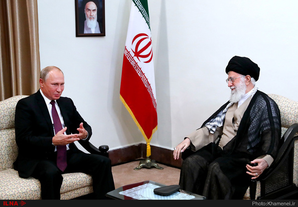 دیدار رؤسای جمهور روسیه و ترکیه با مقام معظم رهبری