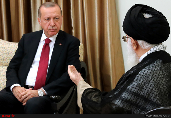 دیدار رؤسای جمهور روسیه و ترکیه با مقام معظم رهبری