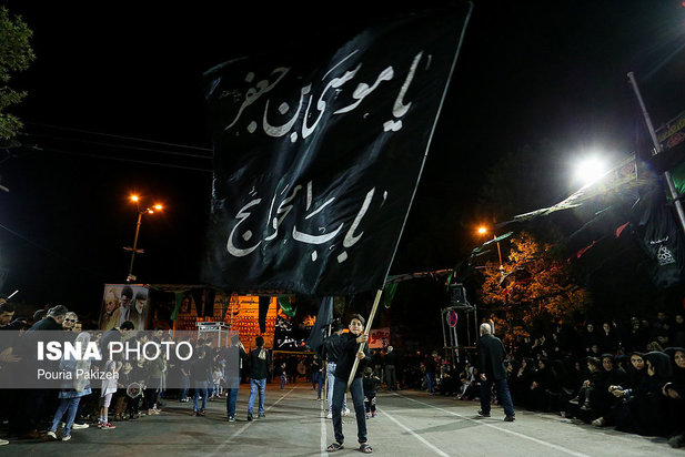 مراسم عزاداری و اجرای تعزیه حضرت قاسم در شهرستان مریانج - همدان