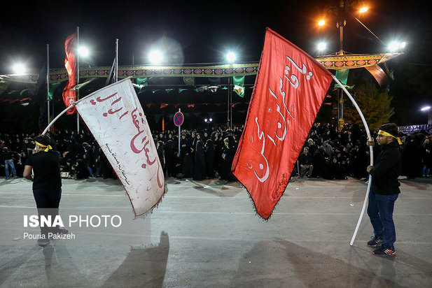 مراسم عزاداری و اجرای تعزیه حضرت قاسم در شهرستان مریانج - همدان