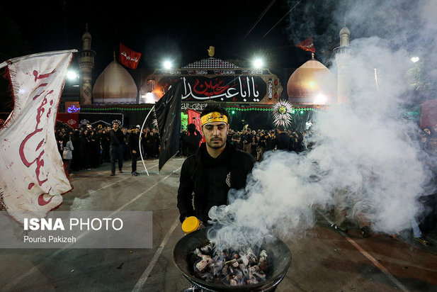 مراسم عزاداری و اجرای تعزیه حضرت قاسم در شهرستان مریانج - همدان