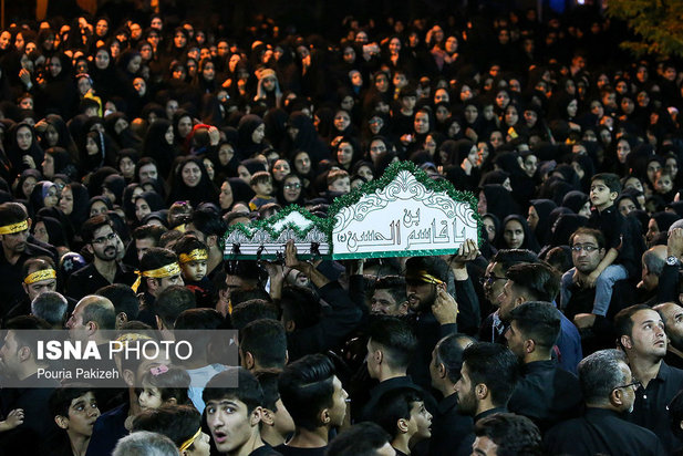 مراسم عزاداری و اجرای تعزیه حضرت قاسم در شهرستان مریانج - همدان