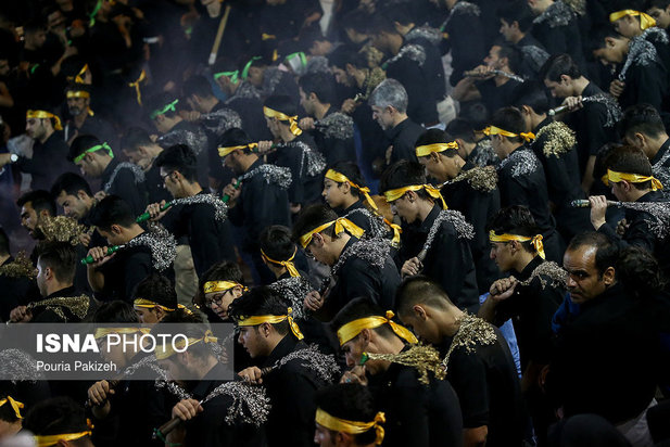 مراسم عزاداری و اجرای تعزیه حضرت قاسم در شهرستان مریانج - همدان