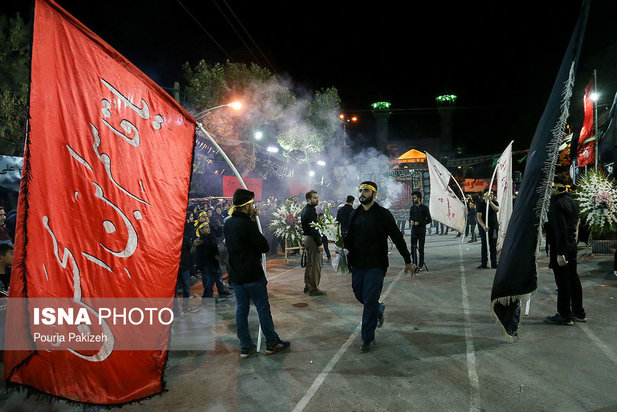 مراسم عزاداری و اجرای تعزیه حضرت قاسم در شهرستان مریانج - همدان
