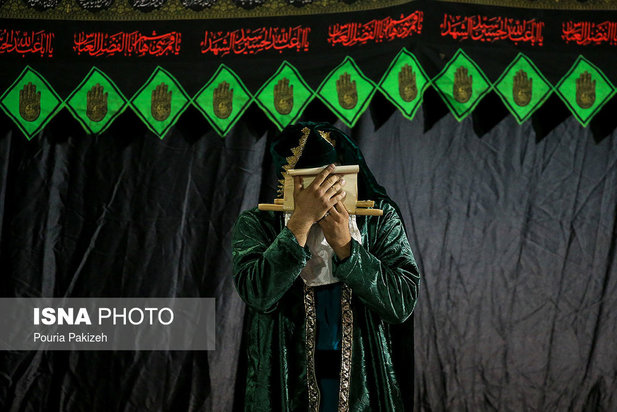 مراسم عزاداری و اجرای تعزیه حضرت قاسم در شهرستان مریانج - همدان