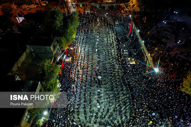 مراسم عزاداری و اجرای تعزیه حضرت قاسم در شهرستان مریانج - همدان