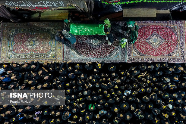 مراسم عزاداری و اجرای تعزیه حضرت قاسم در شهرستان مریانج - همدان