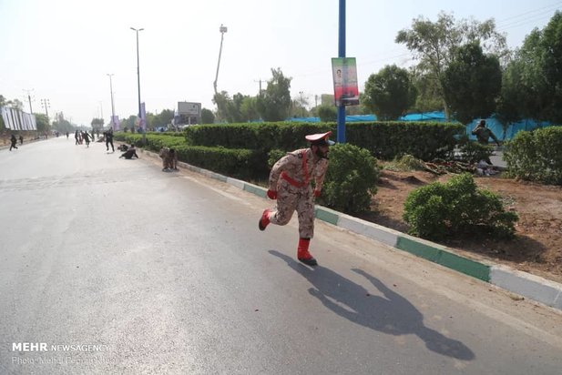 حمله تروریستی به رژه نیروهای مسلح در اهواز