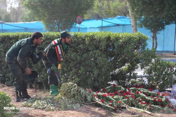 حمله تروریستی به رژه نیروهای مسلح در اهواز