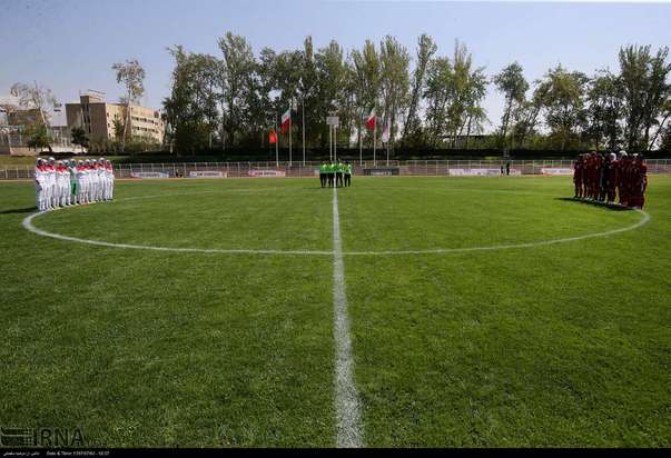 دیدار تیم‌های فوتبال دختران ایران و اردن