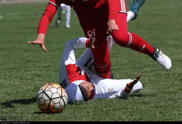 دیدار تیم‌های فوتبال دختران ایران و اردن