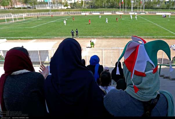 دیدار تیم‌های فوتبال دختران ایران و اردن