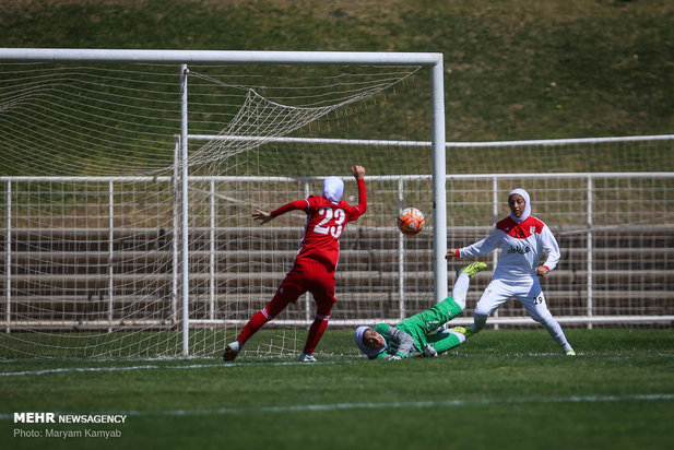 دیدار تیم های فوتبال دختران ایران و اردن_مهر