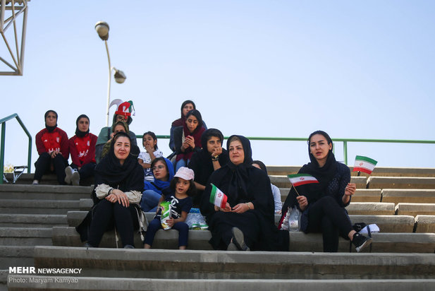 دیدار تیم های فوتبال دختران ایران و اردن_مهر