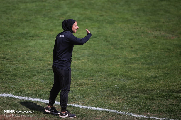 دیدار تیم های فوتبال دختران ایران و اردن_مهر