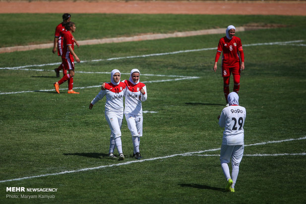 دیدار تیم های فوتبال دختران ایران و اردن_مهر