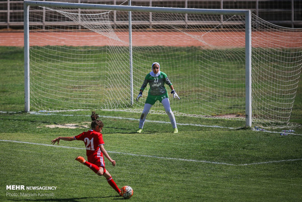 دیدار تیم های فوتبال دختران ایران و اردن_مهر