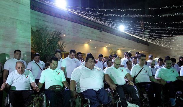 بدرقه کاروان جمهوری اسلامی ایران به مسابقات پاراآسیایی