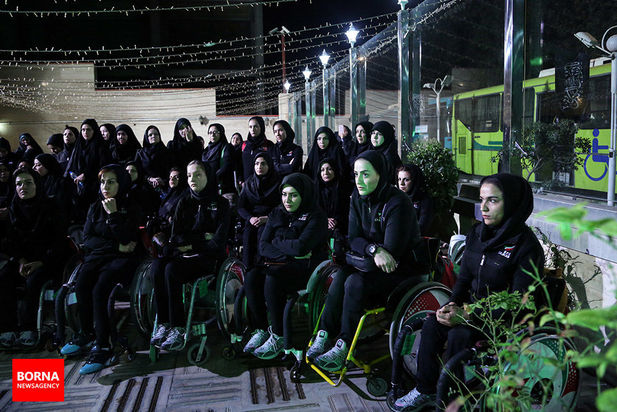 بدرقه کاروان جمهوری اسلامی ایران به مسابقات پاراآسیایی