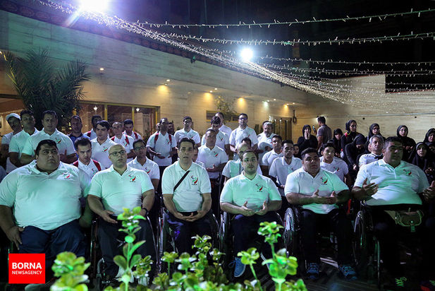 بدرقه کاروان جمهوری اسلامی ایران به مسابقات پاراآسیایی