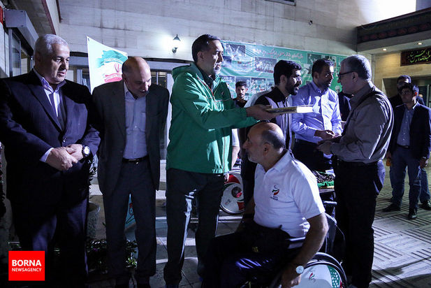 بدرقه کاروان جمهوری اسلامی ایران به مسابقات پاراآسیایی
