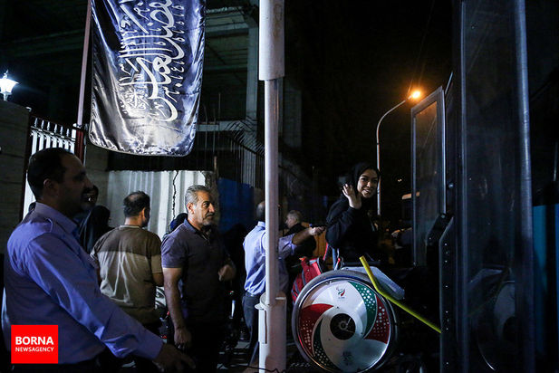 بدرقه کاروان جمهوری اسلامی ایران به مسابقات پاراآسیایی