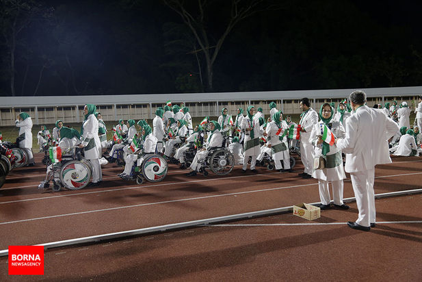 مراسم افتتاحیه بازی های پارا آسیایی جاکارتا 2018 