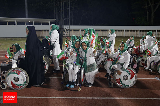 مراسم افتتاحیه بازی های پارا آسیایی جاکارتا 2018 