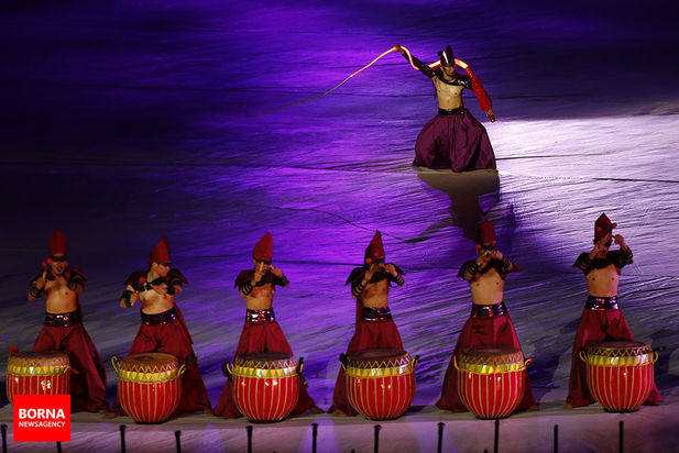 مراسم افتتاحیه بازی های پارا آسیایی جاکارتا 2018 