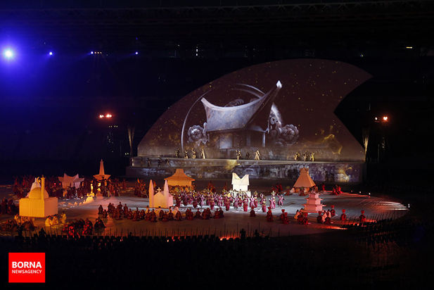 مراسم افتتاحیه بازی های پارا آسیایی جاکارتا 2018 