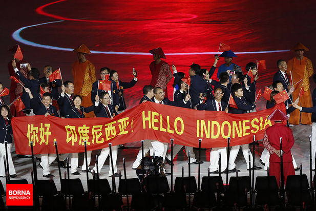 مراسم افتتاحیه بازی های پارا آسیایی جاکارتا 2018 