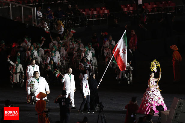 مراسم افتتاحیه بازی های پارا آسیایی جاکارتا 2018 