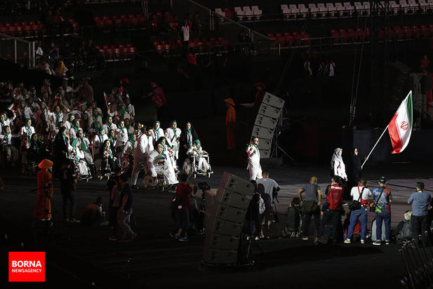 مراسم افتتاحیه بازی های پارا آسیایی جاکارتا 2018 