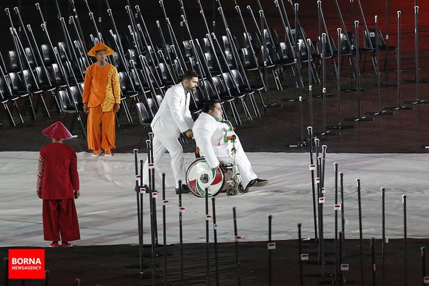 مراسم افتتاحیه بازی های پارا آسیایی جاکارتا 2018 