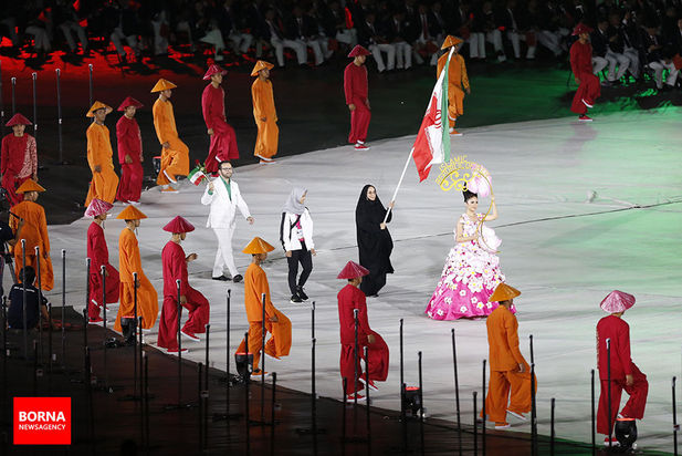 مراسم افتتاحیه بازی های پارا آسیایی جاکارتا 2018 