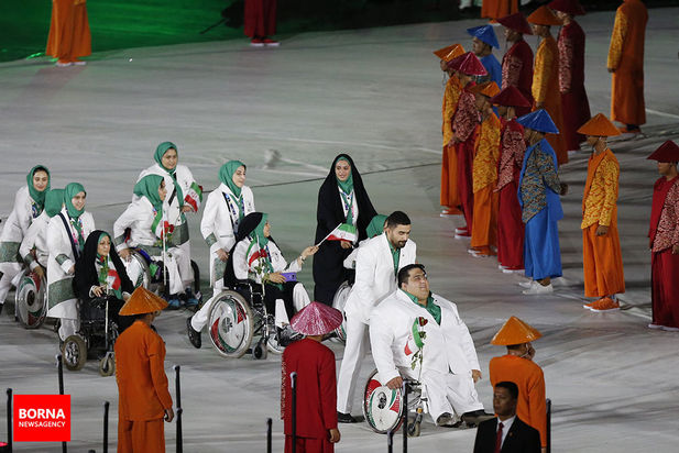 مراسم افتتاحیه بازی های پارا آسیایی جاکارتا 2018 