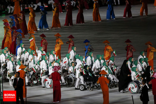 مراسم افتتاحیه بازی های پارا آسیایی جاکارتا 2018 