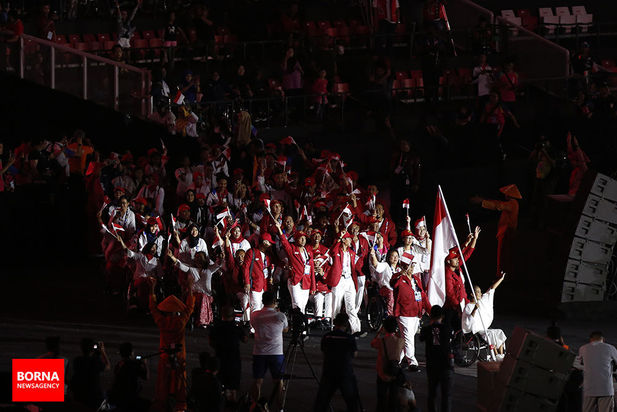 مراسم افتتاحیه بازی های پارا آسیایی جاکارتا 2018 