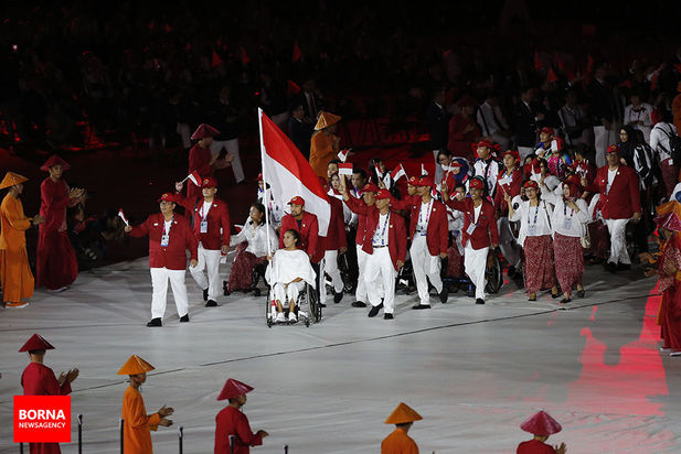 مراسم افتتاحیه بازی های پارا آسیایی جاکارتا 2018 