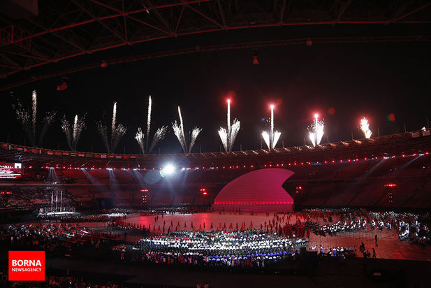 مراسم افتتاحیه بازی های پارا آسیایی جاکارتا 2018 