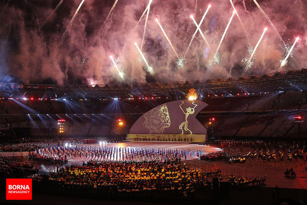 مراسم افتتاحیه بازی های پارا آسیایی جاکارتا 2018 