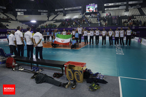 دیدار تیم‌های والیبال ایران و عراق - پاراآسیایی جاکارتا ۲۰۱۸