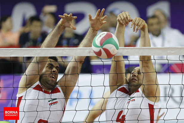 دیدار تیم‌های والیبال ایران و عراق - پاراآسیایی جاکارتا ۲۰۱۸