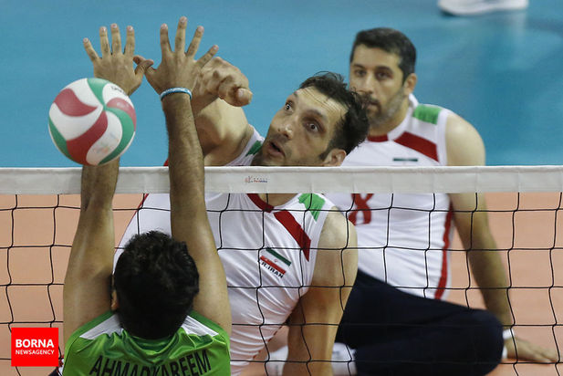 دیدار تیم‌های والیبال ایران و عراق - پاراآسیایی جاکارتا ۲۰۱۸