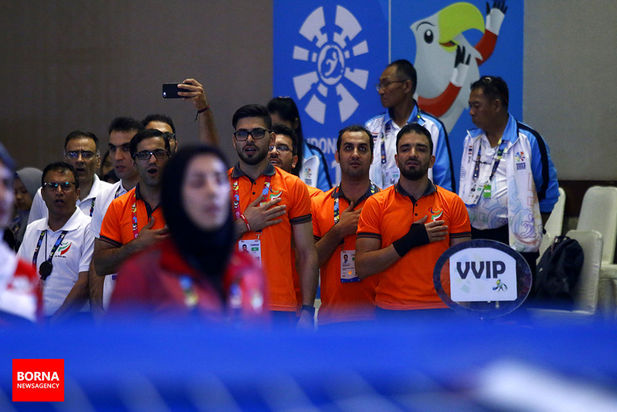 دیدار تیم گلبال بانوان ایران و چین- بازی‌های پاراآسیایی جاکارتا ۲۰۱۸